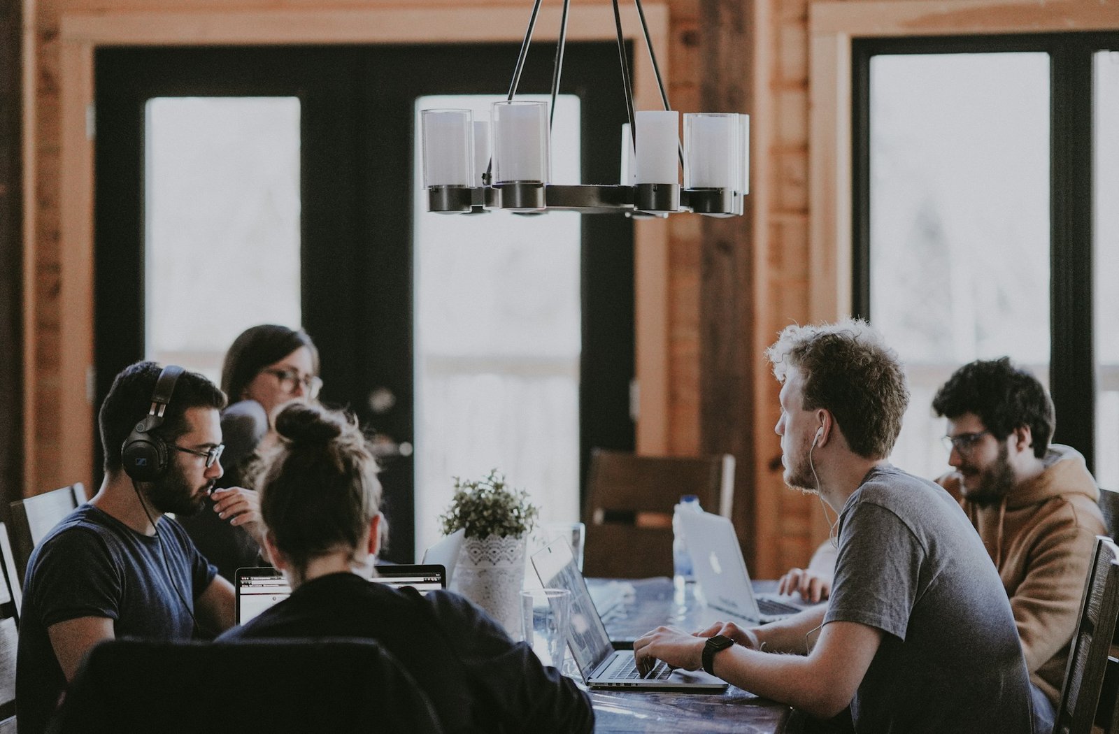 Professional team collaboration